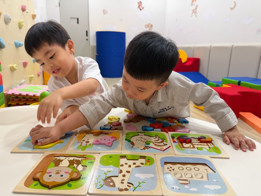 澄馨兒童專注力與情緒發展中心插畫視覺